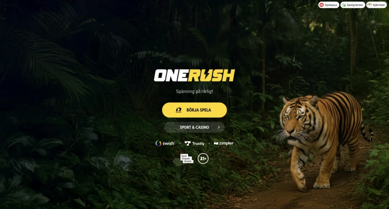 Onerush Homepage